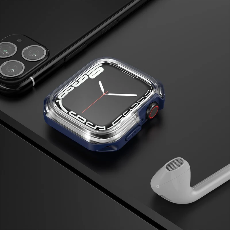 Modisch Apple Watch Series 7 45mm Silikon / TPU Hülle
