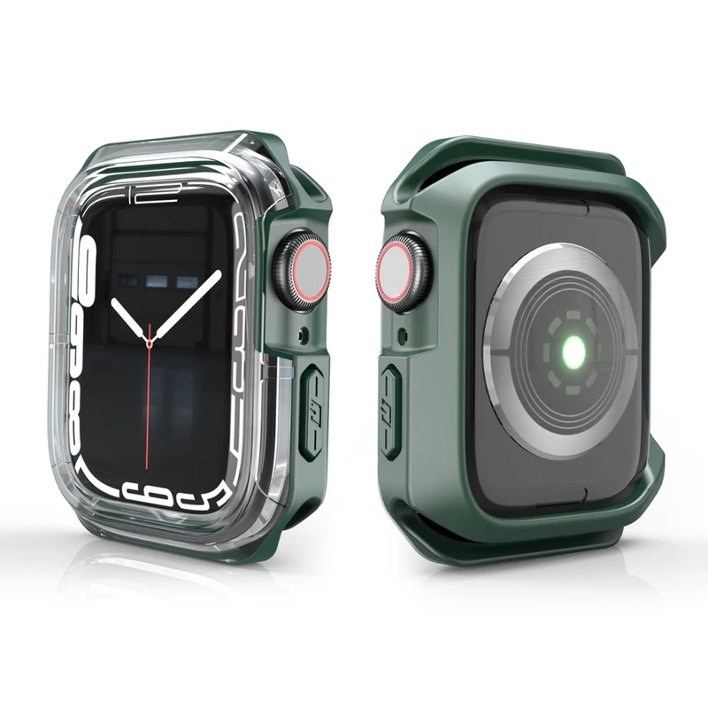 Modisch Apple Watch Series 7 45mm Silikon / TPU Hülle