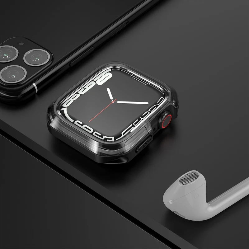 Modisch Apple Watch Series 7 45mm Silikon / TPU Hülle