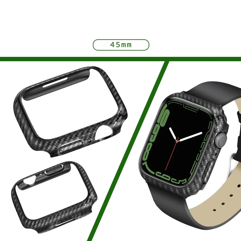 Mega Modisch Apple Watch Series 7 45mm Plastik Hülle