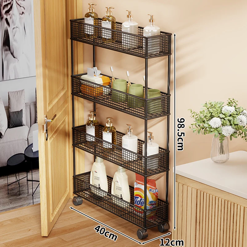 Slim Tür-Three-Tier Drahtgitter Aufbewahrungsorganisator