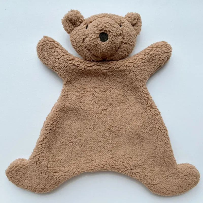 Plüsch Terry Tuch Teddy Bear Weicher Baby Komforter