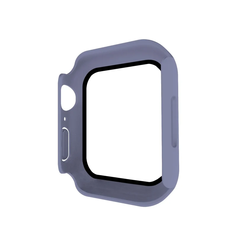 Absolut Modisch Apple Watch Series 7 41mm Hülle mit Displayschutz in Plastik und Gehärtetes Glas
