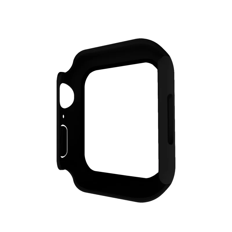 Super Schön Apple Watch Series 7 45mm Hülle mit Displayschutz in Plastik und Gehärtetes Glas