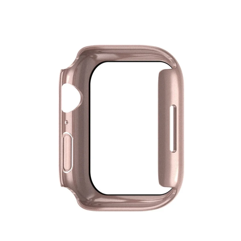 Super Schön Apple Watch Series 7 45mm Hülle mit Displayschutz in Plastik und Gehärtetes Glas