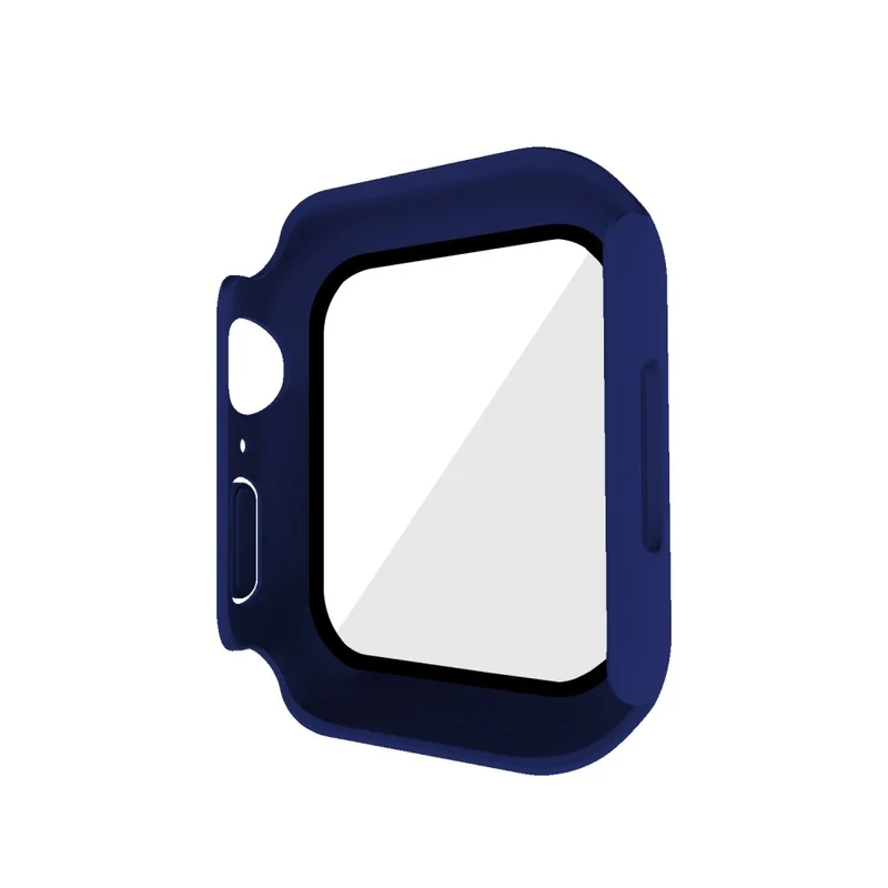Super Schön Apple Watch Series 7 45mm Hülle mit Displayschutz in Plastik und Gehärtetes Glas