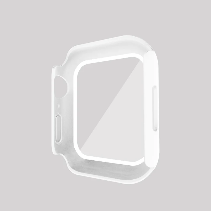 Super Schön Apple Watch Series 7 45mm Hülle mit Displayschutz in Plastik und Gehärtetes Glas