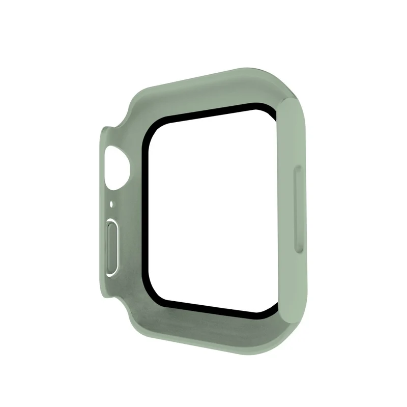 Super Schön Apple Watch Series 7 45mm Hülle mit Displayschutz in Plastik und Gehärtetes Glas