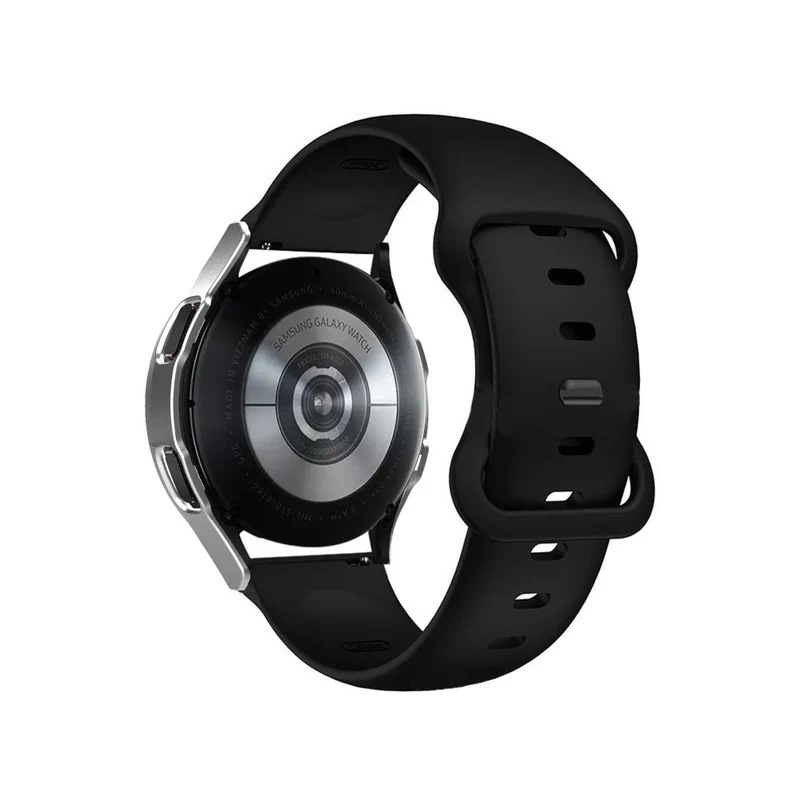 Auffallend Stilvoll Samsung Galaxy Watch 4 (44mm) Hülle mit Displayschutz in Plastik und Gehärtetes Glas