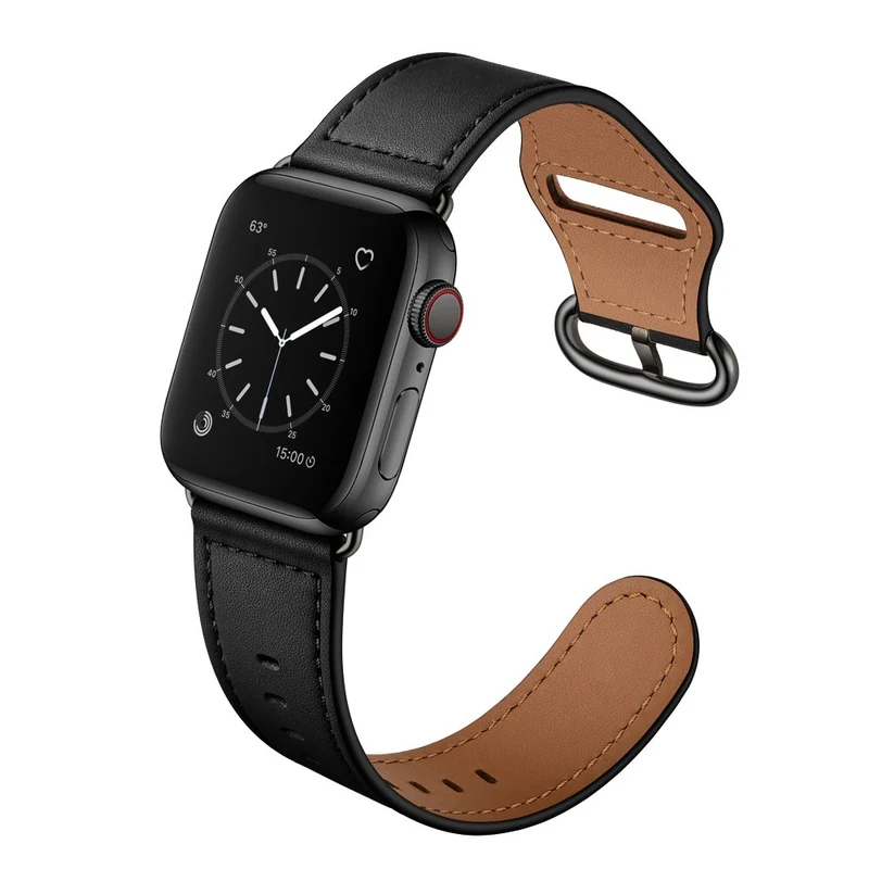 Cool Apple Watch Series 7 45mm Echtes Leder armband