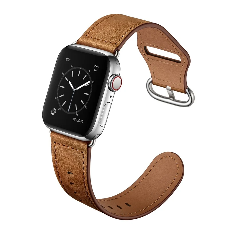 Cool Apple Watch Series 7 45mm Echtes Leder armband