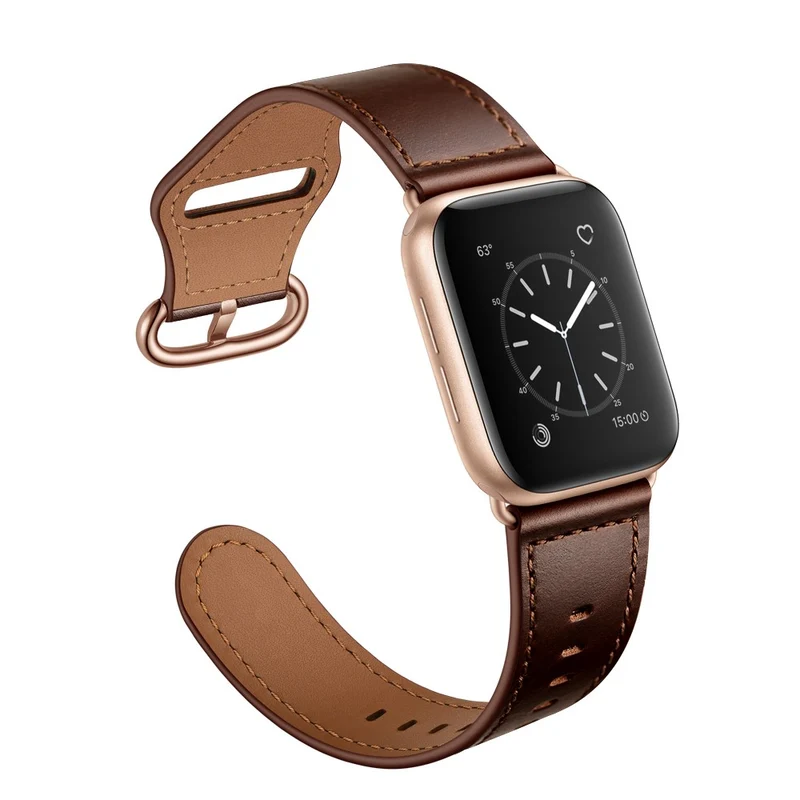 Cool Apple Watch Series 7 45mm Echtes Leder armband