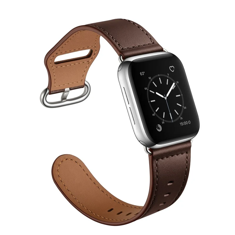 Cool Apple Watch Series 7 45mm Echtes Leder armband