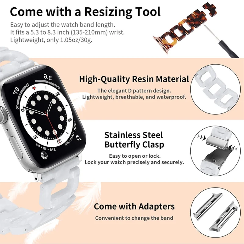 Bequem Apple Watch Series 7 45mm armband