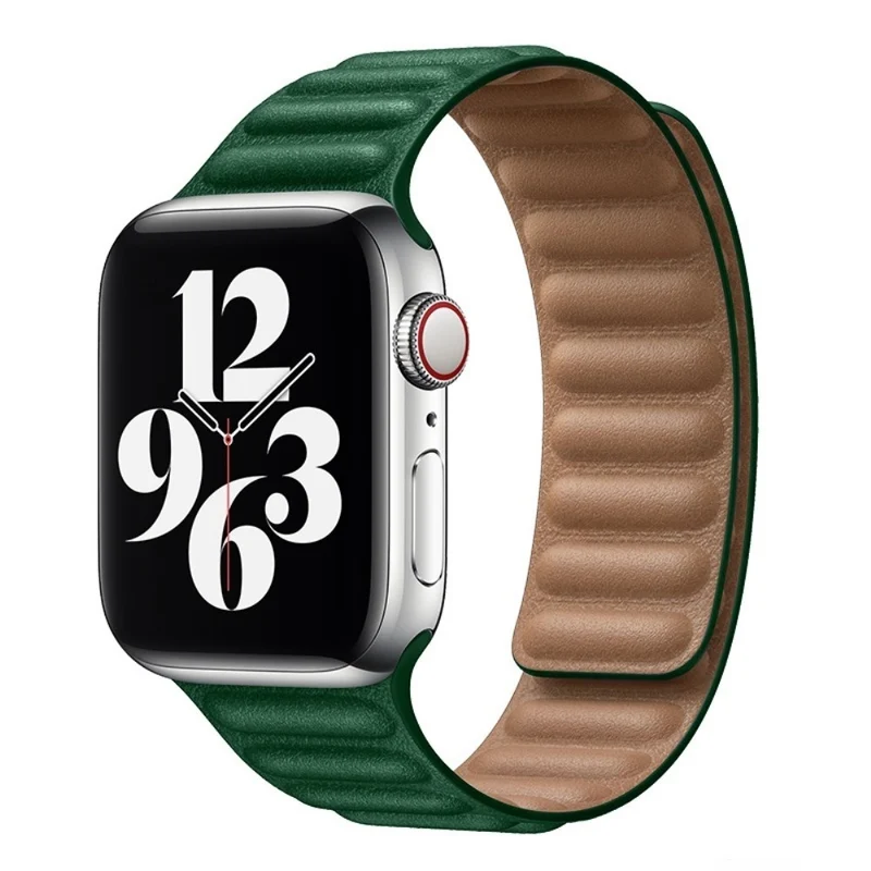 Sehr robust Universell Apple Echtes Leder armband
