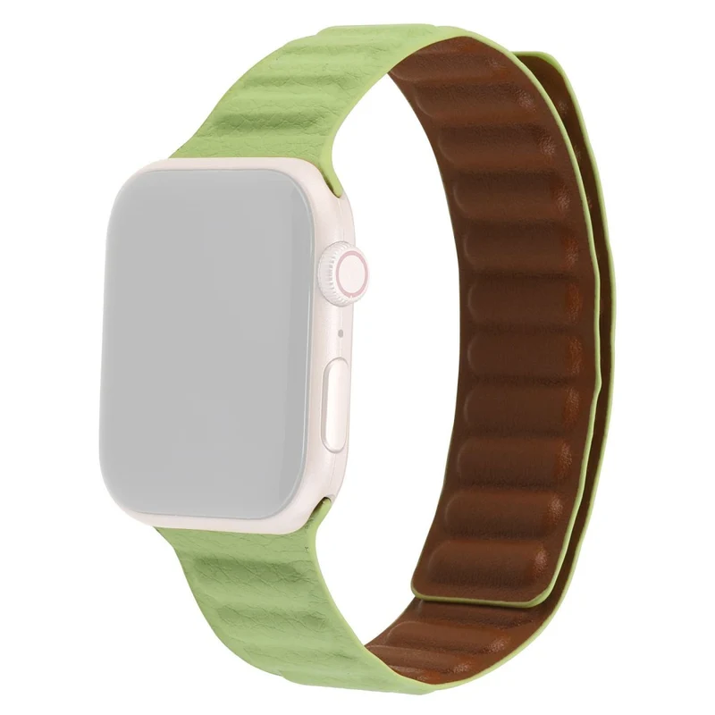 Auffallend schön Universell Apple Echtes Leder armband