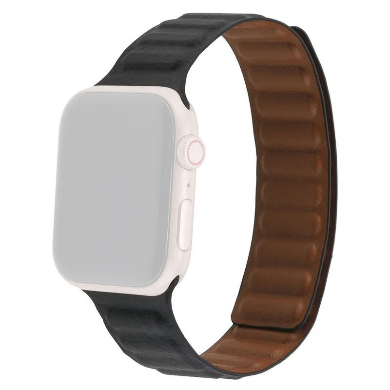 Auffallend schön Universell Apple Echtes Leder armband