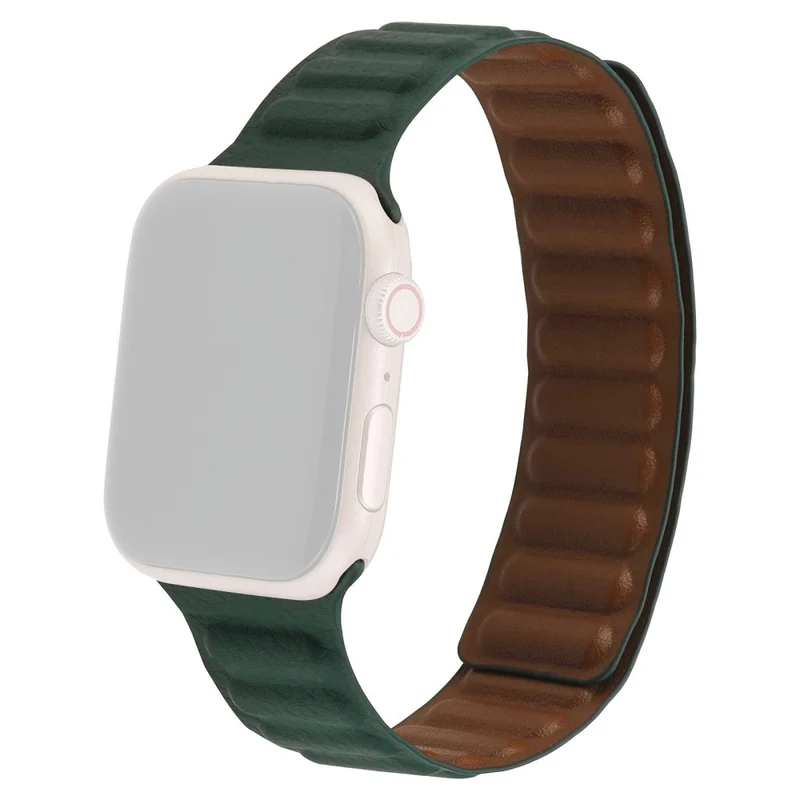 Auffallend schön Universell Apple Echtes Leder armband