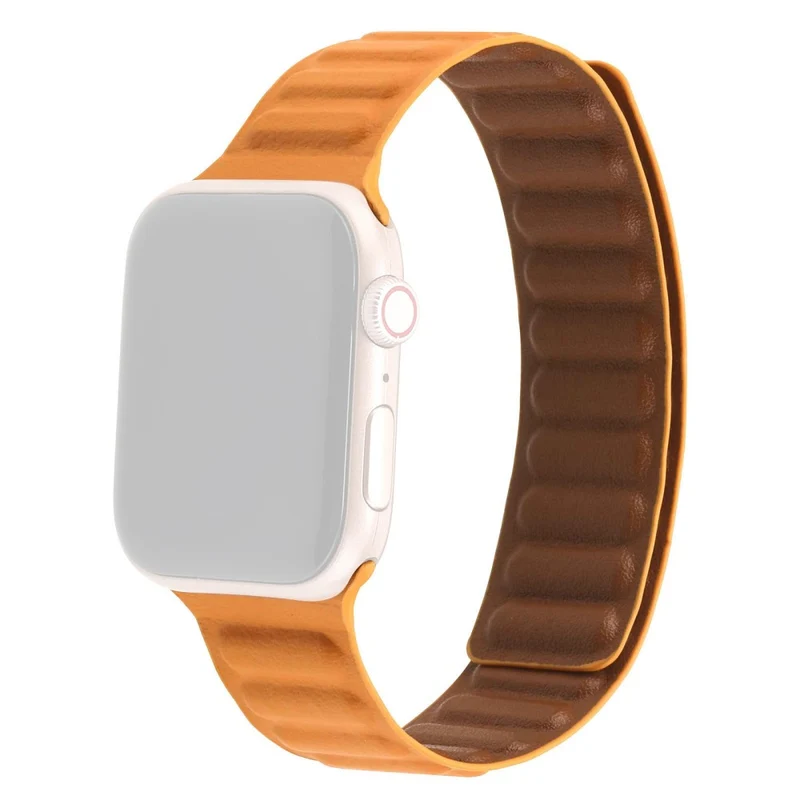 Auffallend schön Universell Apple Echtes Leder armband