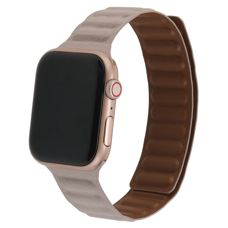 Auffallend schön Universell Apple Echtes Leder armband