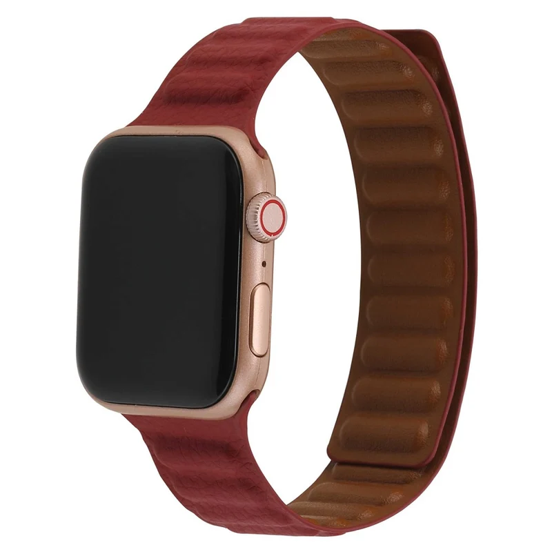 Auffallend schön Universell Apple Echtes Leder armband