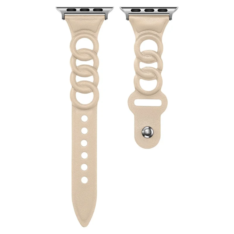 Wunderbar Universell Apple Echtes Leder armband