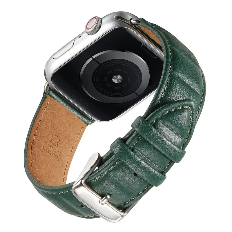 Sehr schön Universell Apple Echtes Leder armband