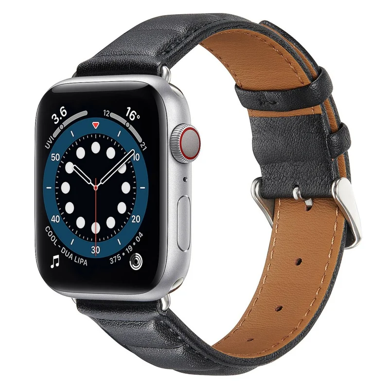 Sehr schön Universell Apple Echtes Leder armband
