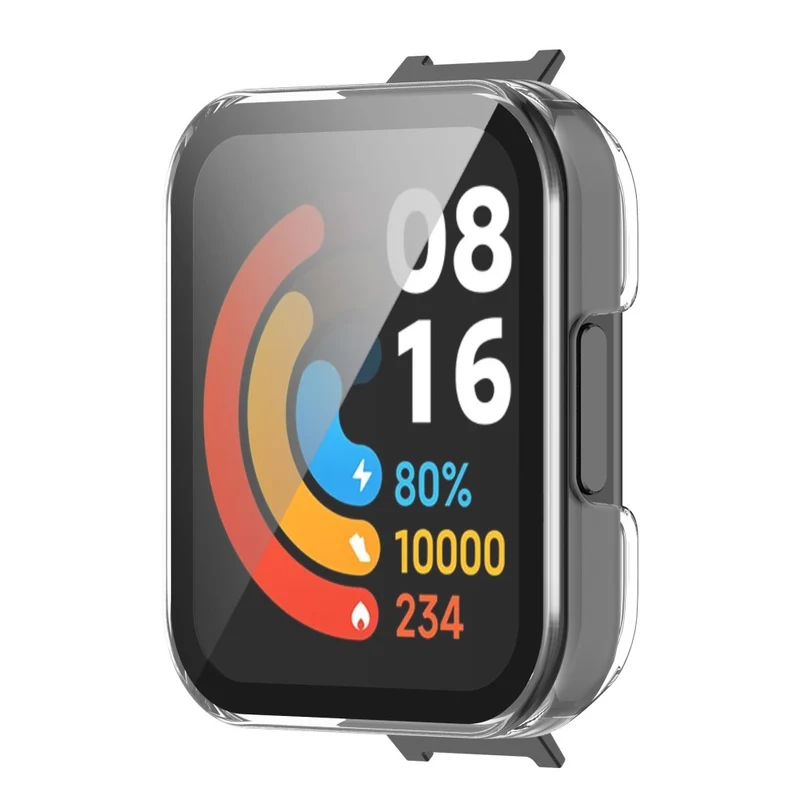 Absolut Gut Xiaomi Redmi Watch 2 Lite Hülle mit Displayschutz in Plastik und Gehärtetes Glas