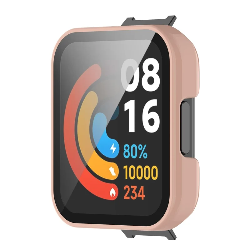 Absolut Gut Xiaomi Redmi Watch 2 Lite Hülle mit Displayschutz in Plastik und Gehärtetes Glas
