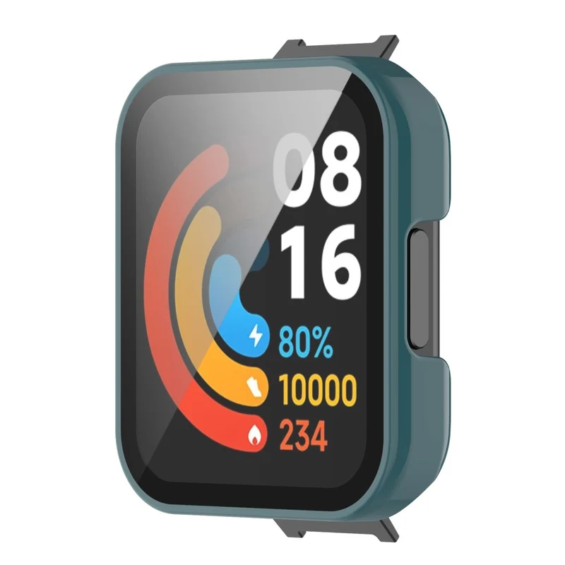 Absolut Gut Xiaomi Redmi Watch 2 Lite Hülle mit Displayschutz in Plastik und Gehärtetes Glas