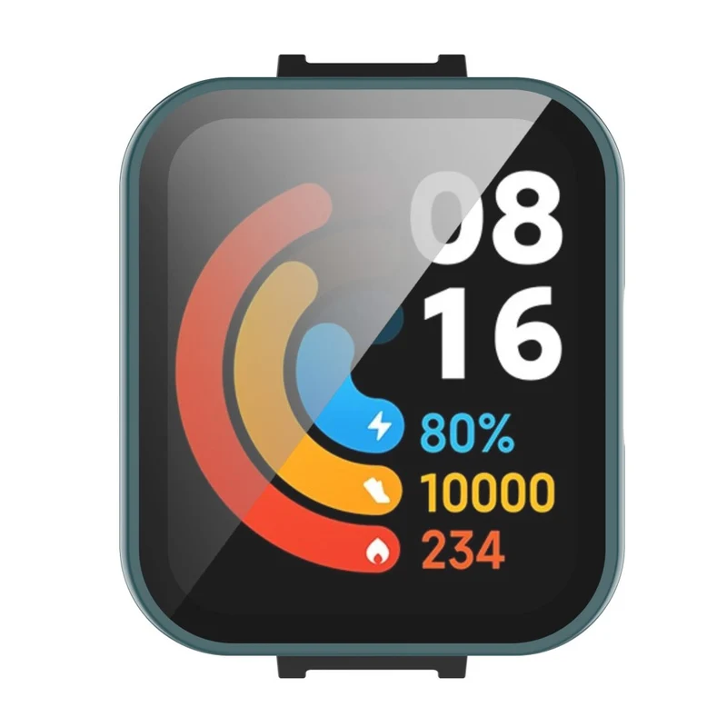 Absolut Gut Xiaomi Redmi Watch 2 Lite Hülle mit Displayschutz in Plastik und Gehärtetes Glas