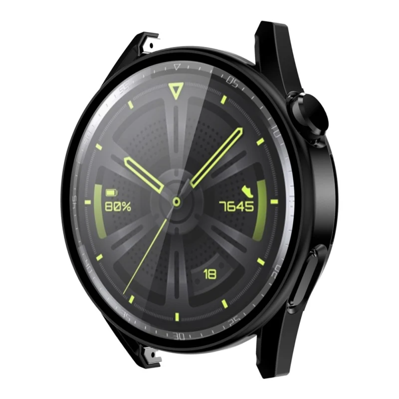 Mega Schön Huawei Watch GT 3 (46mm) Hülle mit Displayschutz in Plastik und Gehärtetes Glas