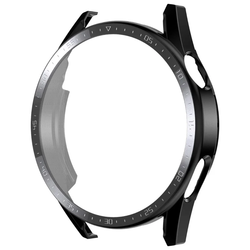 Stilvoll Huawei Watch GT 3 (46mm) Hülle mit Displayschutz in Plastik und Gehärtetes Glas