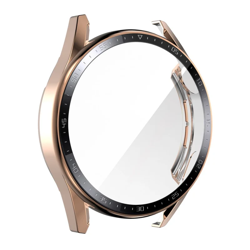 Auffallend Nett Huawei Watch GT 3 (46mm) Hülle mit Displayschutz in Plastik und Gehärtetes Glas