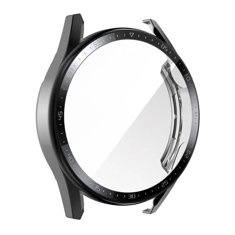 Auffallend Nett Huawei Watch GT 3 (46mm) Hülle mit Displayschutz in Plastik und Gehärtetes Glas