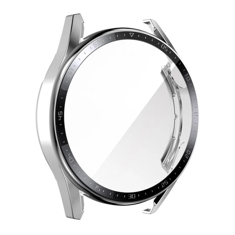 Auffallend Nett Huawei Watch GT 3 (46mm) Hülle mit Displayschutz in Plastik und Gehärtetes Glas