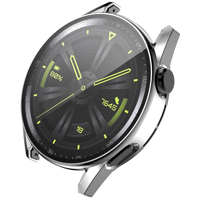 Auffallend Nett Huawei Watch GT 3 (42mm) Hülle mit Displayschutz in Plastik und Gehärtetes Glas