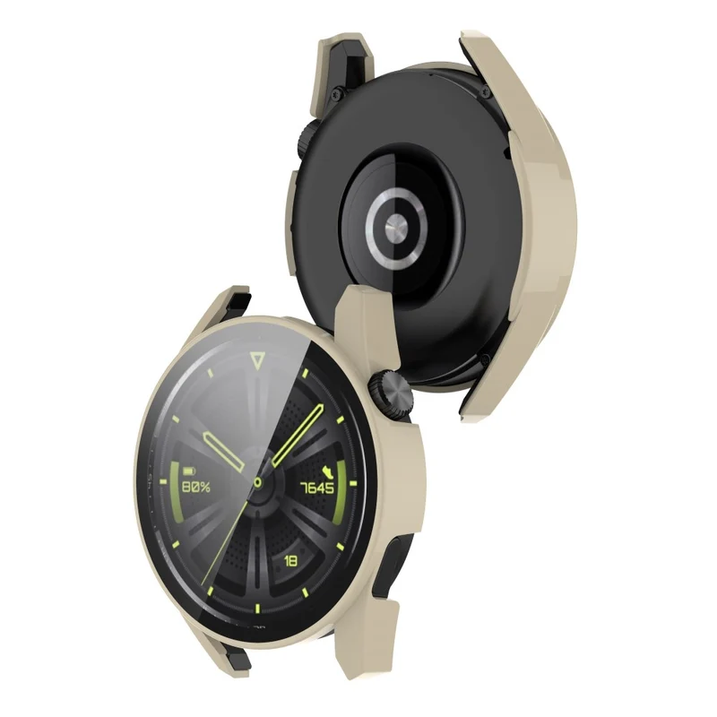 Unglaublich Gut Huawei Watch GT 3 (42mm) Hülle mit Displayschutz in Plastik und Gehärtetes Glas