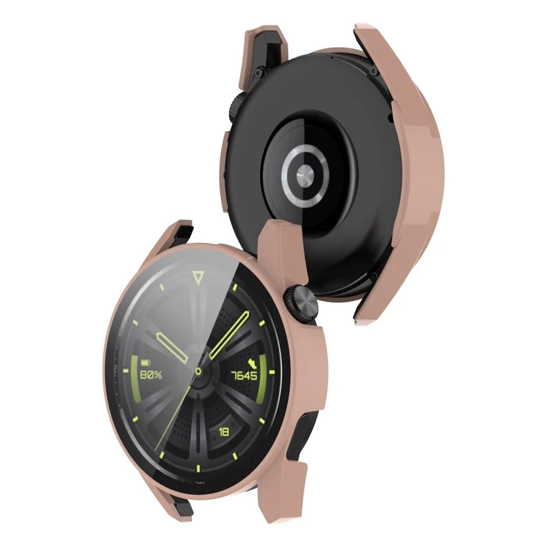 Unglaublich Gut Huawei Watch GT 3 (42mm) Hülle mit Displayschutz in Plastik und Gehärtetes Glas