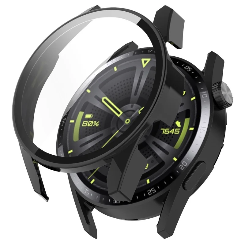 Unglaublich Gut Huawei Watch GT 3 (42mm) Hülle mit Displayschutz in Plastik und Gehärtetes Glas