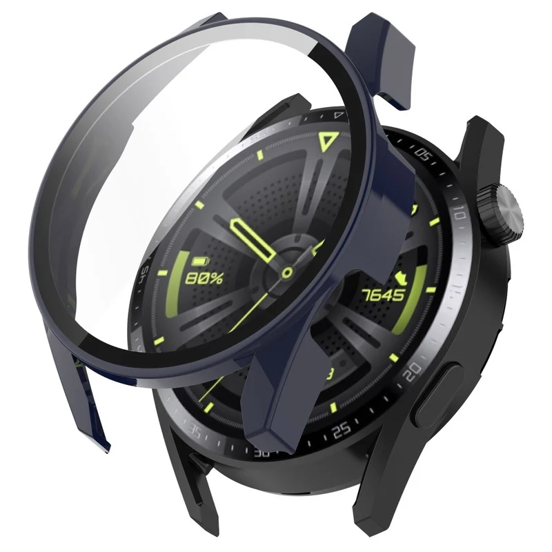 Unglaublich Gut Huawei Watch GT 3 (42mm) Hülle mit Displayschutz in Plastik und Gehärtetes Glas