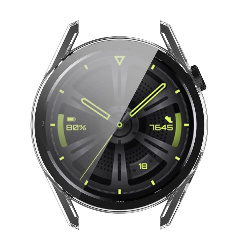Unglaublich Gut Huawei Watch GT 3 (42mm) Hülle mit Displayschutz in Plastik und Gehärtetes Glas