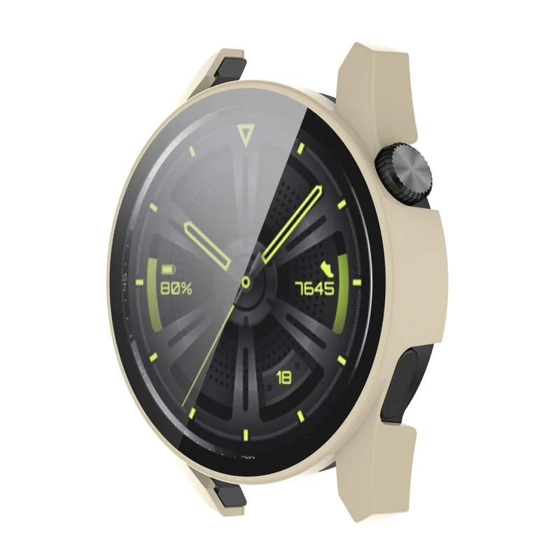 Unglaublich Gut Huawei Watch GT 3 (42mm) Hülle mit Displayschutz in Plastik und Gehärtetes Glas
