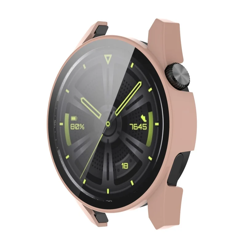 Unglaublich Gut Huawei Watch GT 3 (42mm) Hülle mit Displayschutz in Plastik und Gehärtetes Glas