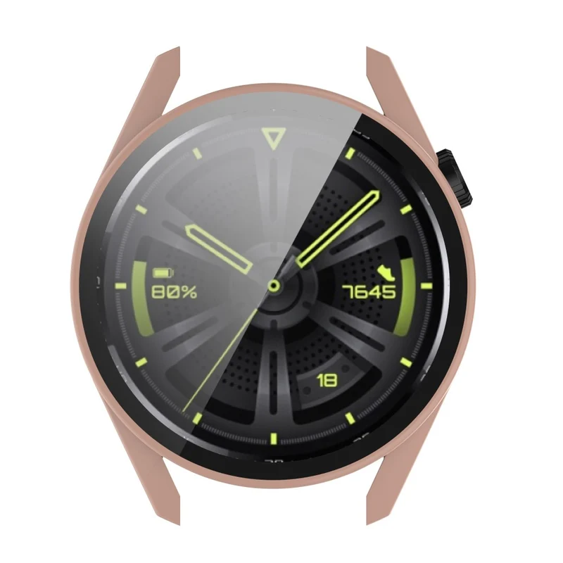 Unglaublich Gut Huawei Watch GT 3 (42mm) Hülle mit Displayschutz in Plastik und Gehärtetes Glas