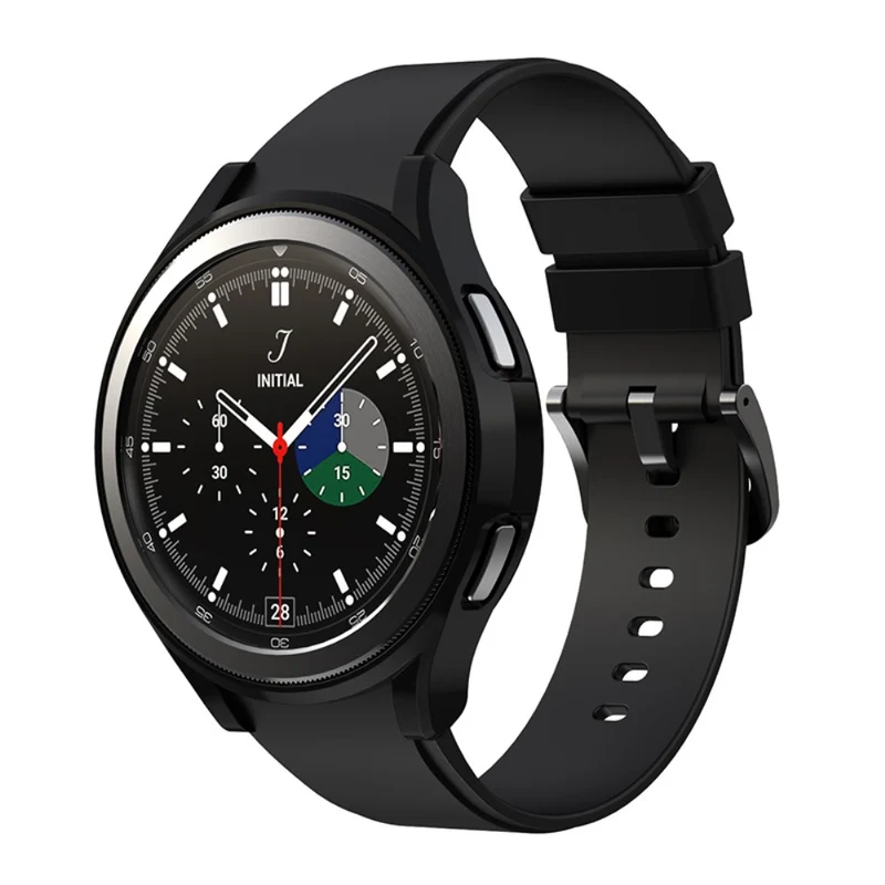 Supersauber Samsung Galaxy Watch 4 Classic (46mm) Silikon / TPU Hülle