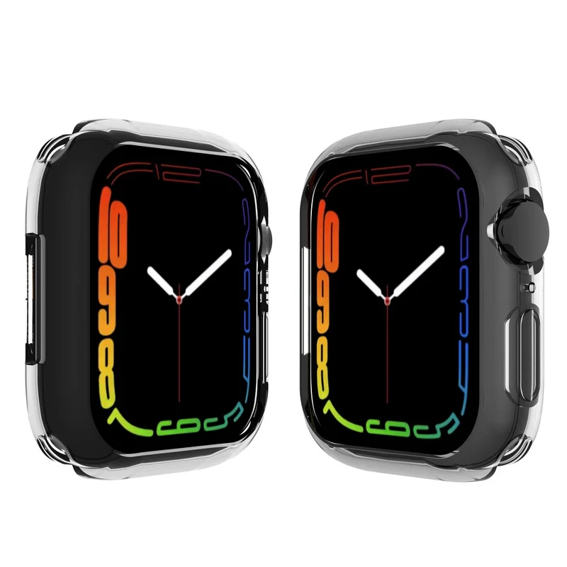 Unglaublich Schön Apple Watch Series 7 41mm Silikon / TPU Hülle