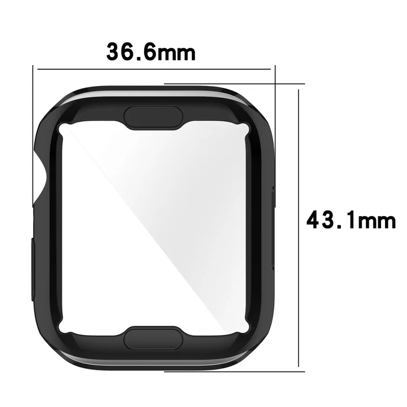 Mega Stylisch Apple Watch Series 7 41mm Silikon / TPU Hülle