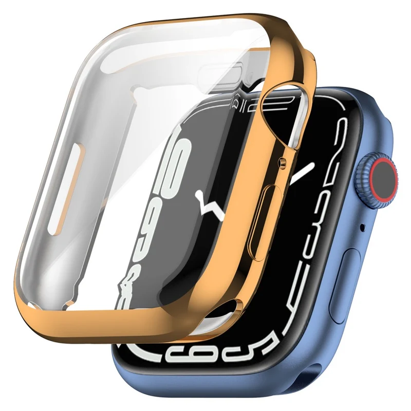 Mega Stylisch Apple Watch Series 7 41mm Silikon / TPU Hülle
